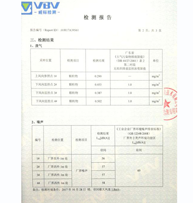  检测报告