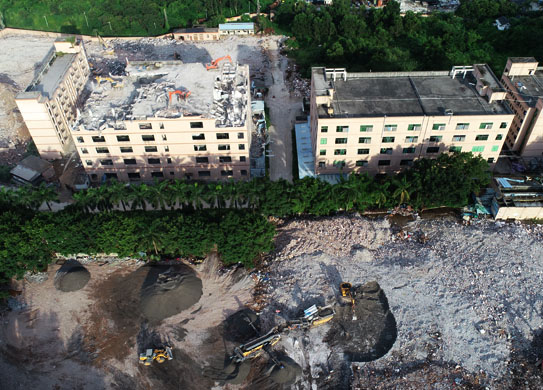 一体化建筑物拆除循环利
